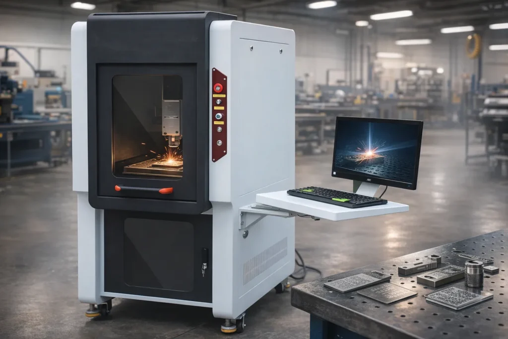 lasergraveringsmaskin løfter produksjonen din